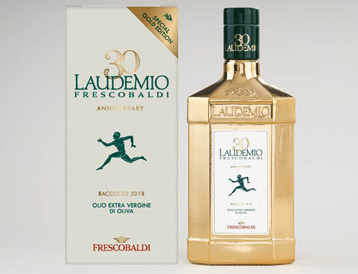 Celebrating the 30th Harvest of Frescobaldi Laudemio in a Special Gold Bottle