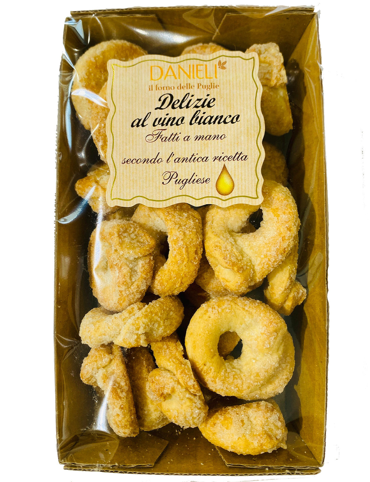 Delizie al Vino Bianco - Taralli Cookies with White Wine