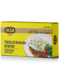 Branzino - Grilled Sea Bass Fillet in Olive Oil