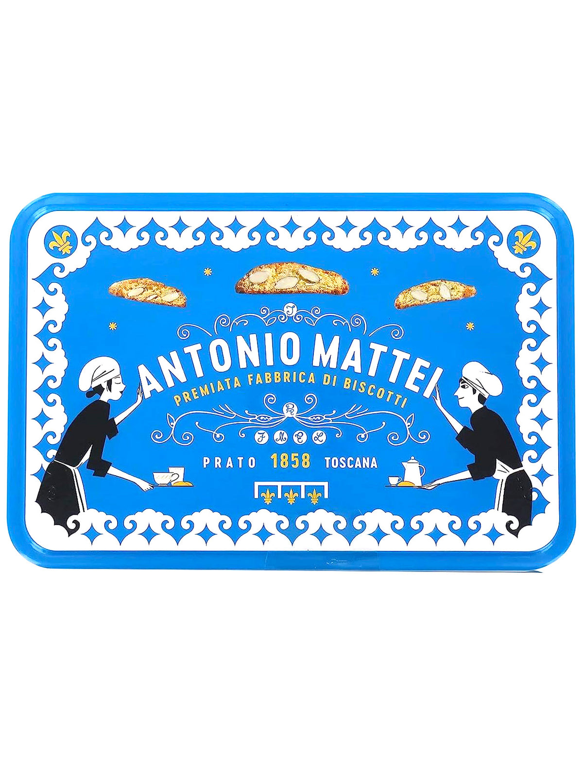Blue Special Edition Tin Biscotti di Prato 