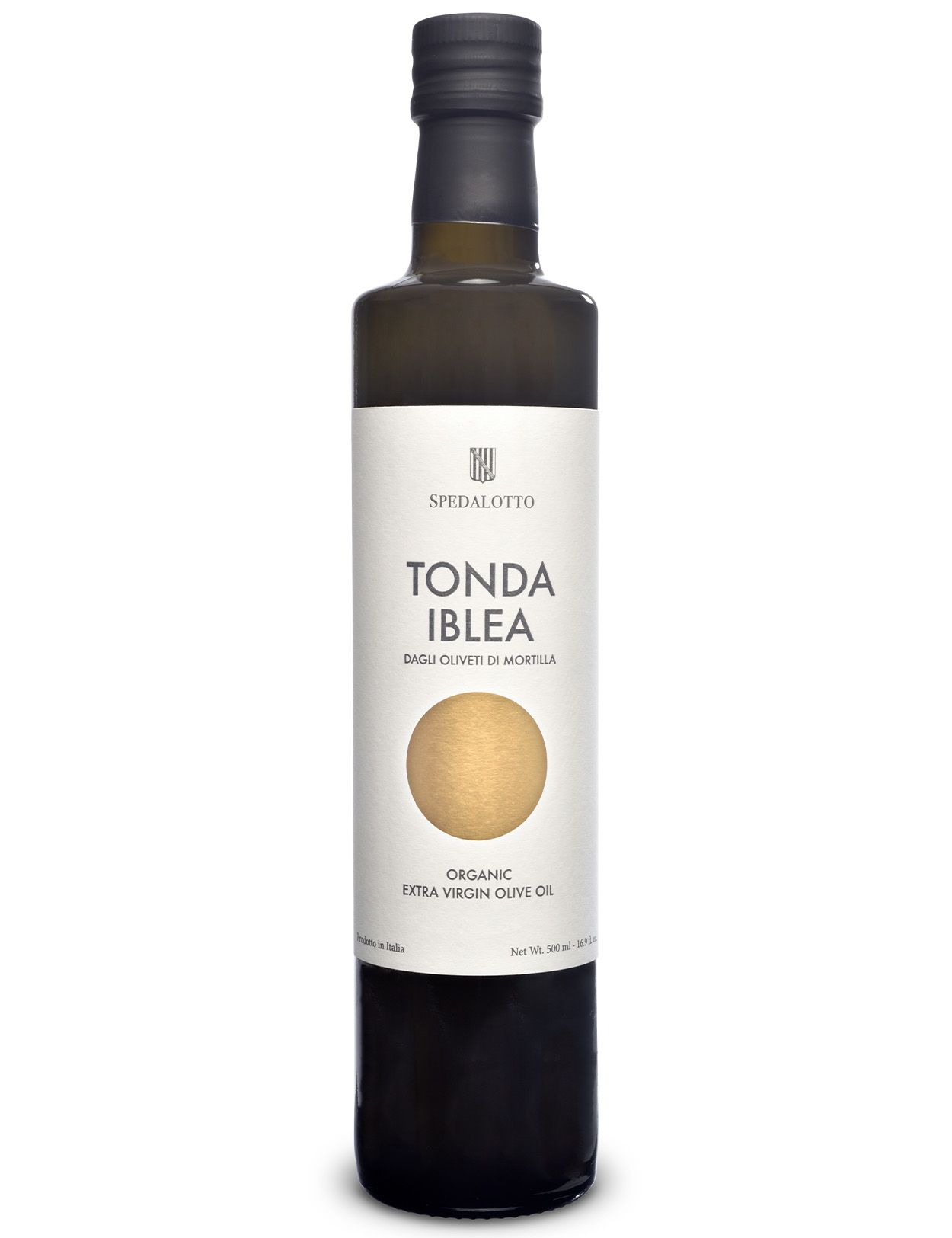 Spedalotto Tonda Iblea D.O.P. Organic Extra Virgin Olive Oil