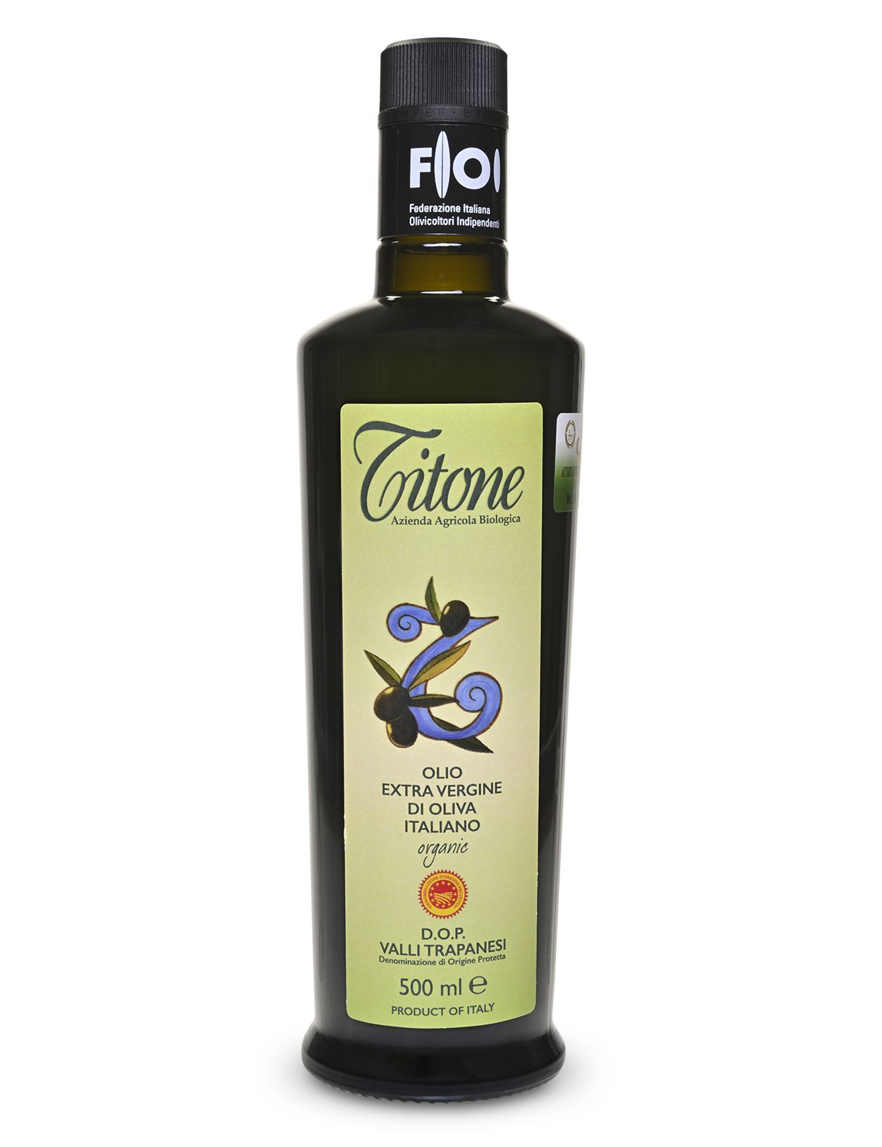Titone D.O.P. Organic Extra Virgin Olive Oil