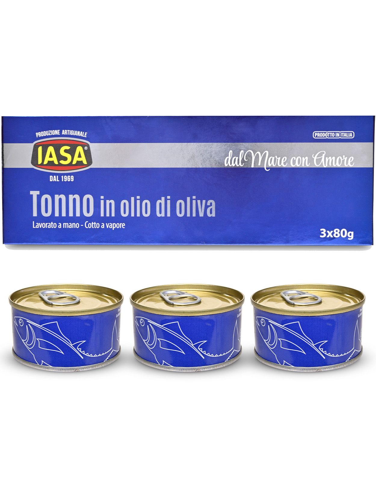 Yellowfin Tuna in Olive Oil (3-Pack)