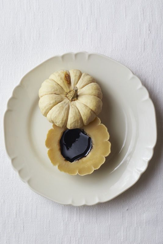 Poached Baby Pumpkins with Traditional Balsamic Vinegar from AUTENTICO Cookbook