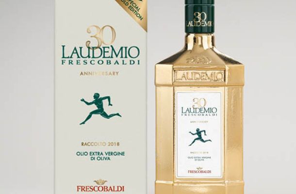 Celebrating the 30th Harvest of Frescobaldi Laudemio in a Special Gold Bottle