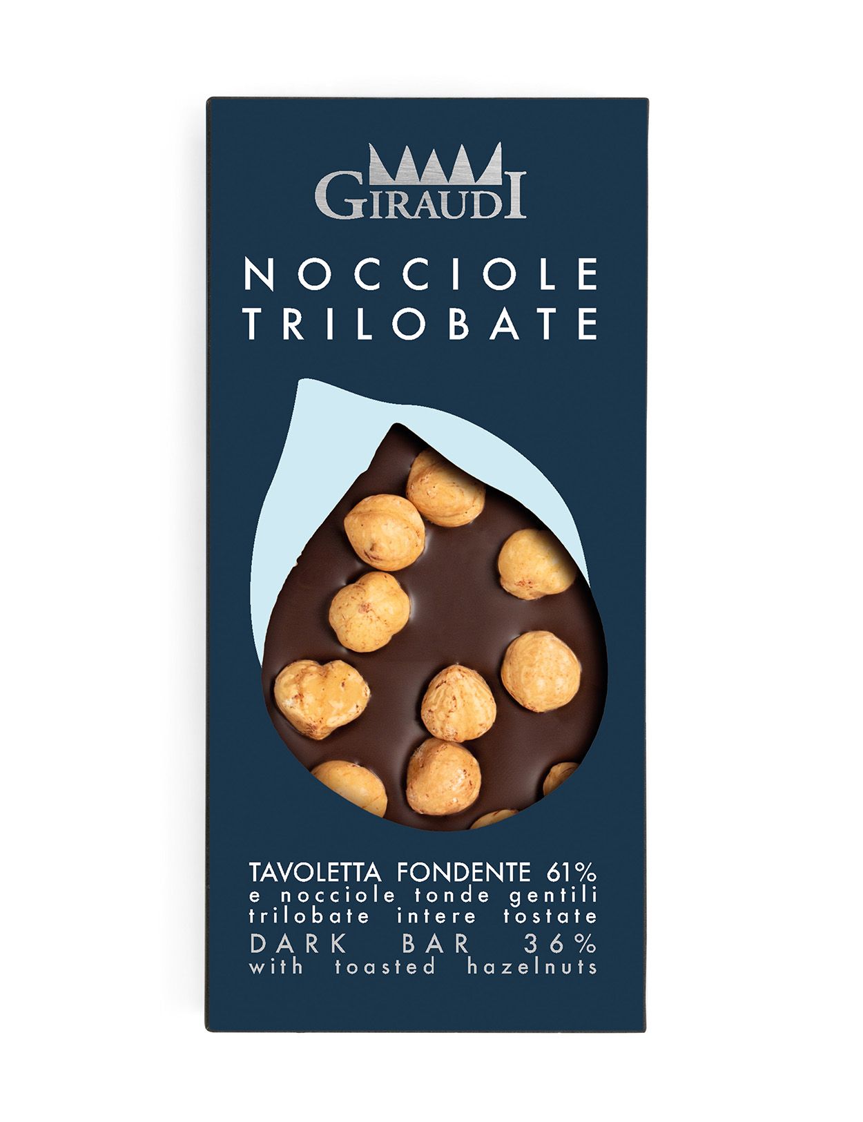 Dark Chocolate Bar with Piedmontese Hazelnuts